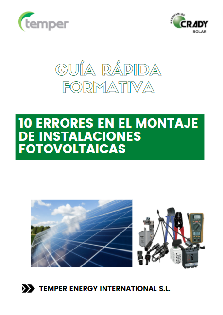 Principales errores en las instalaciones fotovoltaicas